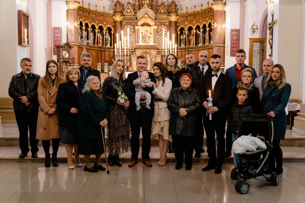 Fotografia z Chrztu Świętego w Bełchatowie